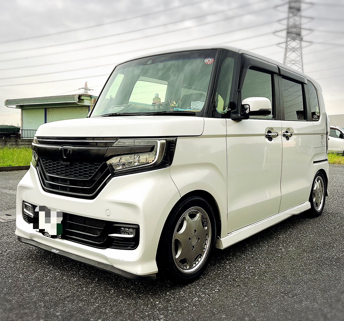 KAZO店】N-BOX ディッシュ＆ミシュラン取付 - オートレット